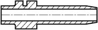 Schnurschutztülle H 321-PVC-BK