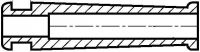Tülle HV 2206-PVC-BK