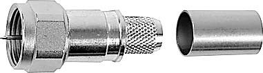 F-Kabelstecker HDTV Cr/Cr J01600A0006