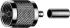 UHF-Kabelstecker cr/cr J01040A0000