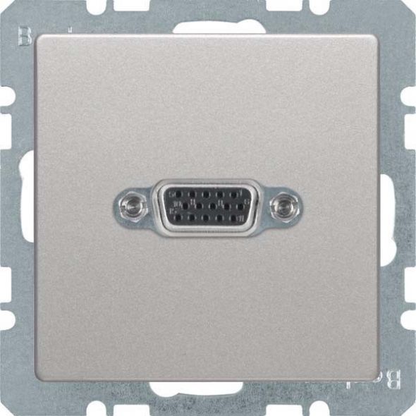 Steckdose VGA 3315406084 alu samt lackiert Steckdose VGA 3315406084 alu samt lackiert