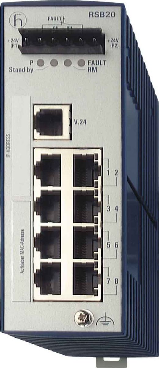 Ind.Ethernet Switch RSB20-0800T1T1SAABHH