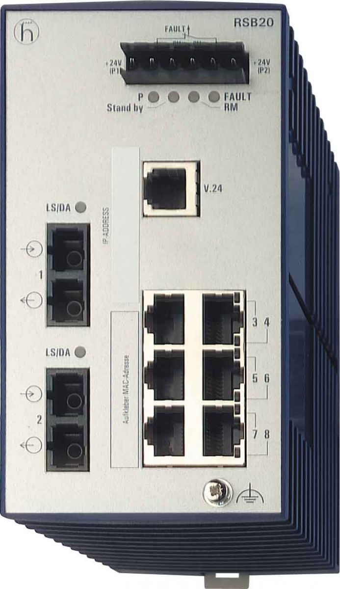 Ind.Ethernet Switch RSB20-0800S2S2TAABHH