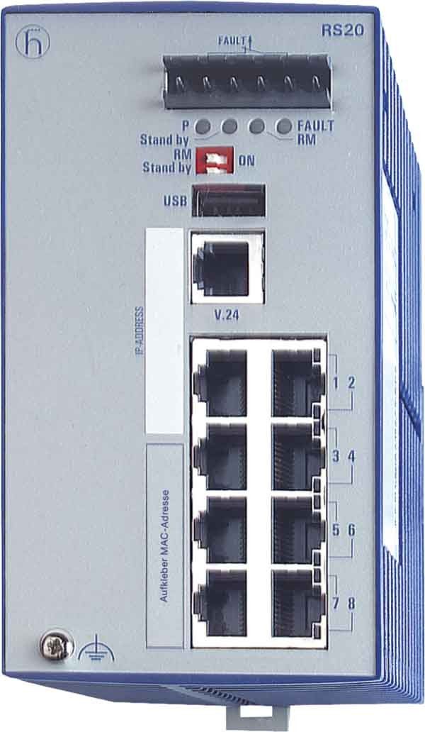 Ind.Ethernet Switch RS20-0800T1T1SDAE