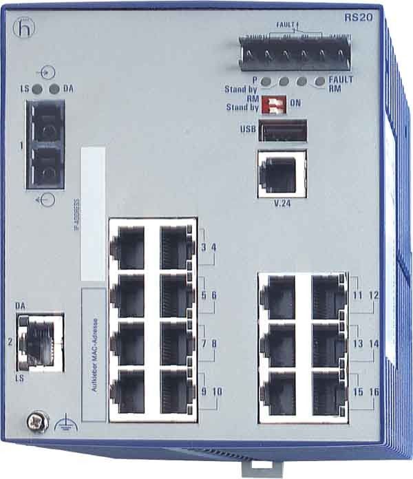 Ind.Ethernet Switch RS20-1600M2T1SDAP Ind.Ethernet Switch RS20-1600M2T1SDAP