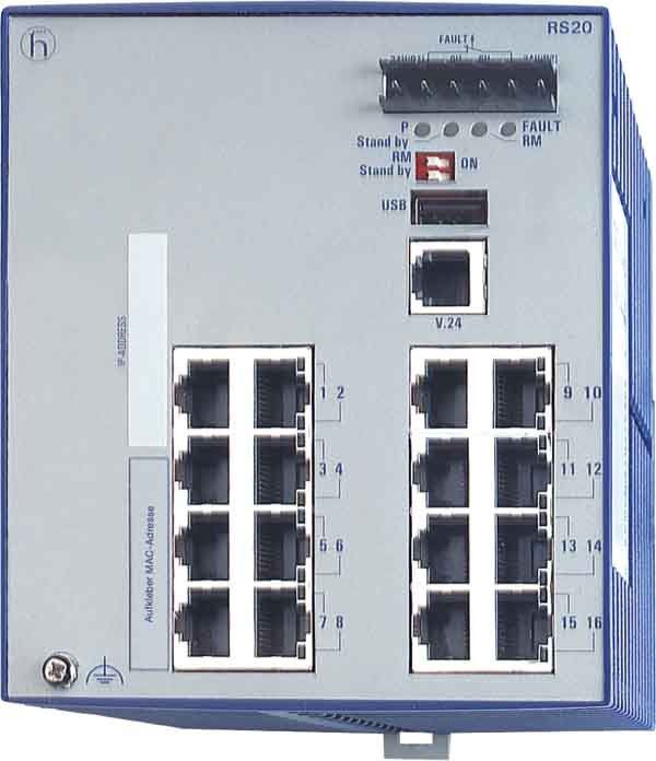 Ind.Ethernet Switch RS20-1600T1T1SDAP
