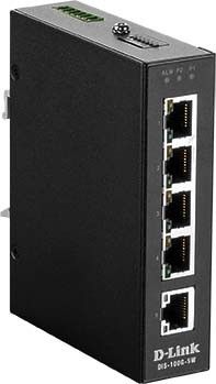 5-Port Gigabit Ind.Switch DIS-100G-5W