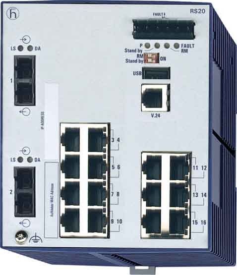 Ind.Ethernet Switch RS20-1600M2M2SDAP