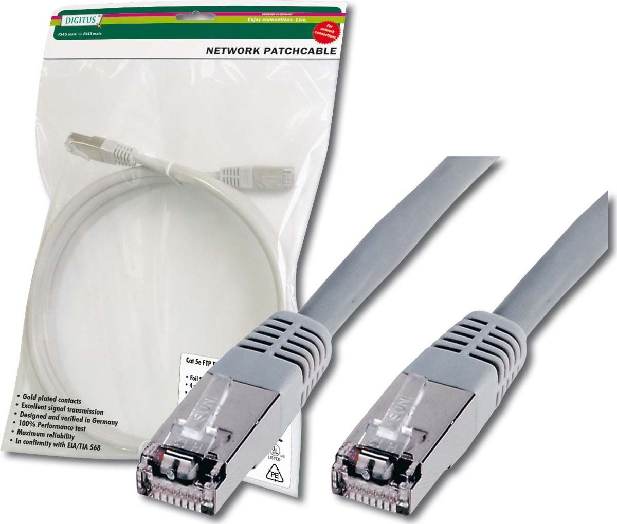 Patchkabel Cat5e SF/UTP DK-1531-010