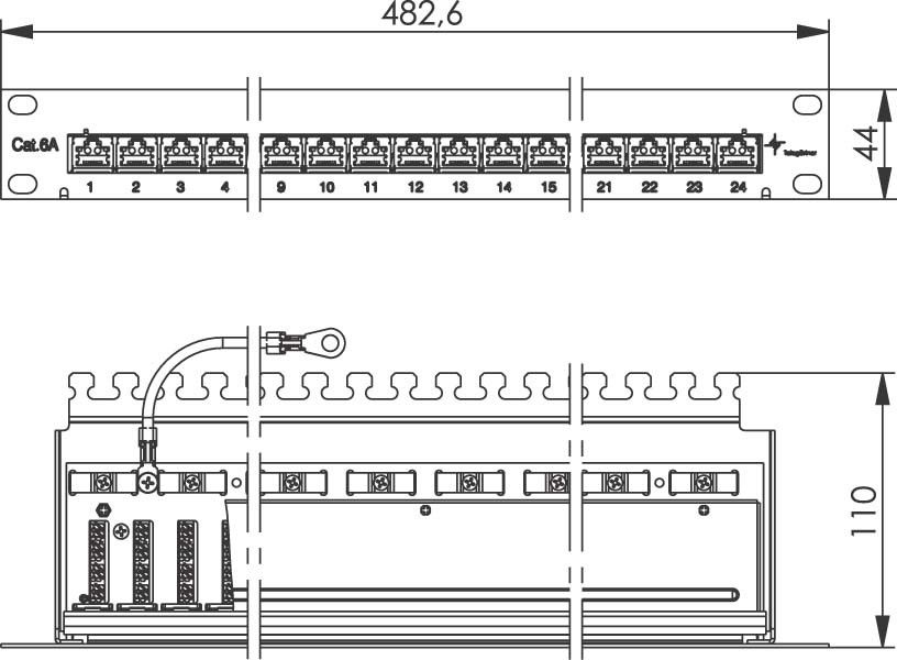 Patchpanel J02023S0051