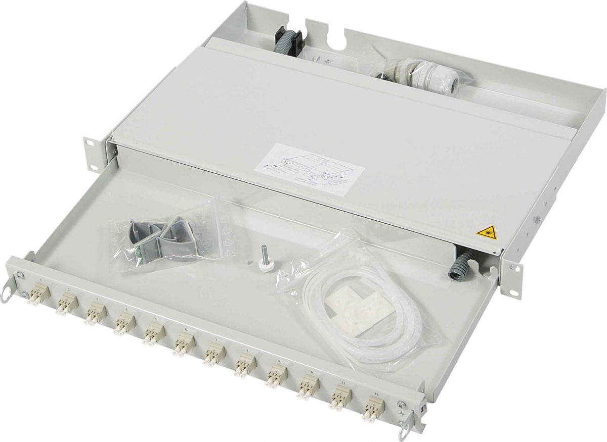 Spleißbox mit Kupplungen TNSB-PV-12SCD-OM3