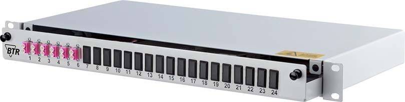 Spleissbox ausziehbar OpDATslide 6LC-D OM4 Spleissbox ausziehbar OpDATslide 6LC-D OM4