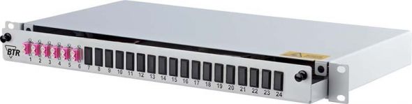 Spleissbox ausziehbar OpDATslide 6LC-D OM4 Spleissbox ausziehbar OpDATslide 6LC-D OM4