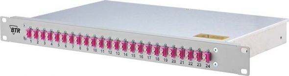 Spleissbox bestückt OpDATfix 24LC-D OM4 Spleissbox bestückt OpDATfix 24LC-D OM4