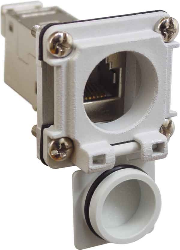 Einbauflansch E-DAT IP67 1309413103-E Einbauflansch E-DAT IP67 1309413103-E