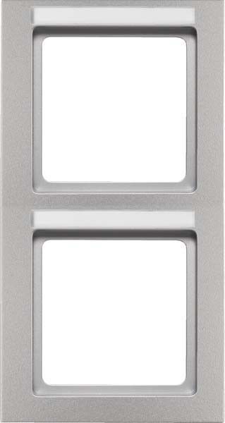 Rahmen 2-fach 10526094 alu samt lackiert Rahmen 2-fach 10526094 alu samt lackiert