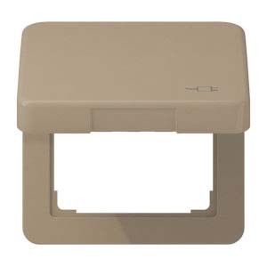 Klappdeckel CD 590 KL SOC gold-bronze