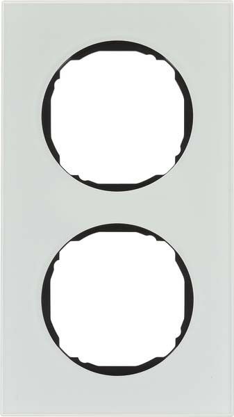 Rahmen 2-fach 10122609 Glas polarweiß Rahmen 2-fach 10122609 Glas polarweiß