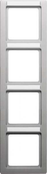 Rahmen 4-fach 10146014 alu samt lackiert Rahmen 4-fach 10146014 alu samt lackiert