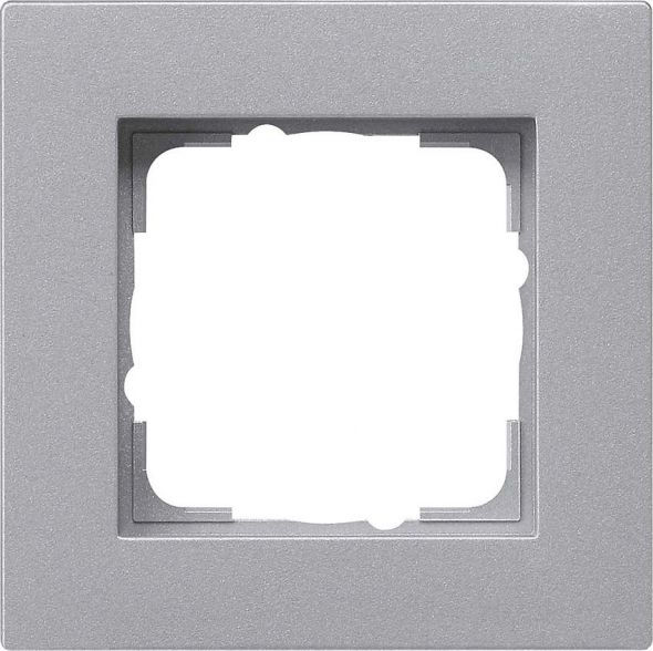 System 55 E2 1-fach Rahmen aluminium 0211255 f System 55 E2 1-fach Rahmen aluminium 0211255 f