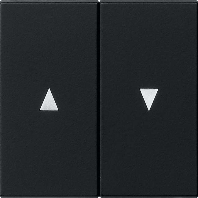 Wippe 0294005 schwarz matt