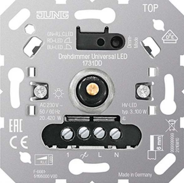 LED-Drehdimmer 1731 DD LED-Drehdimmer 1731 DD