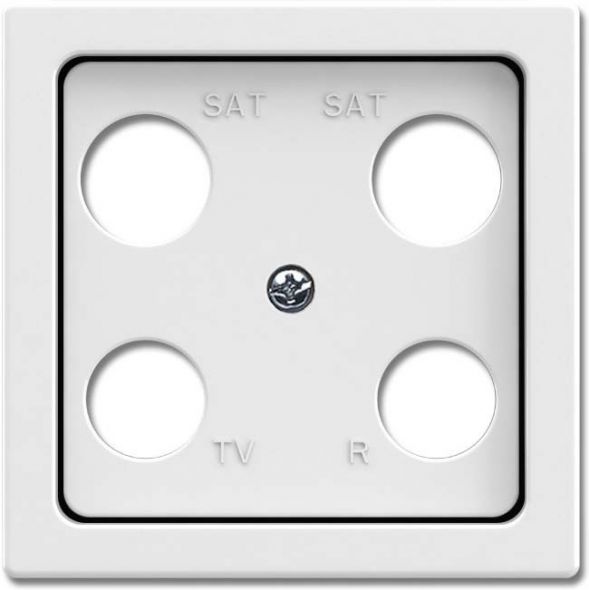 Zentralscheibe studioweiß 1743-04-84 Zentralscheibe studioweiß 1743-04-84