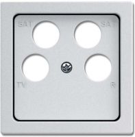 Zentralscheibe alusilber 1743/10-04-83