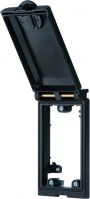 Metallrahmen 1-fach sw 4000-68112-0000000