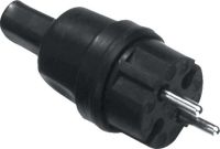 Flachkabelstecker sw 740.002