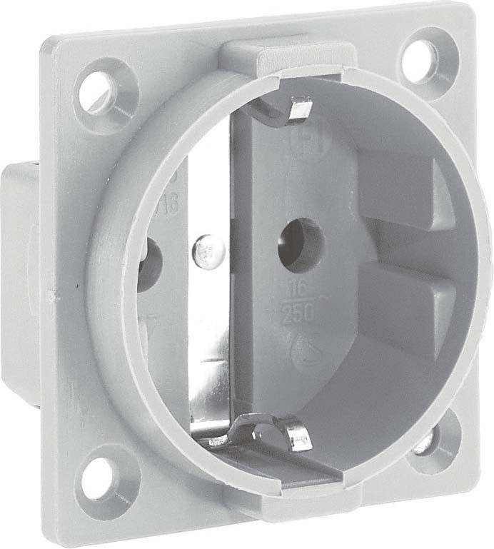 Schutzkontakt-Anbausteckd. 712