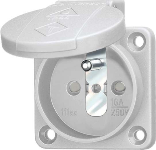Schuko-Anbau-Steckdose 11180 Schuko-Anbau-Steckdose 11180