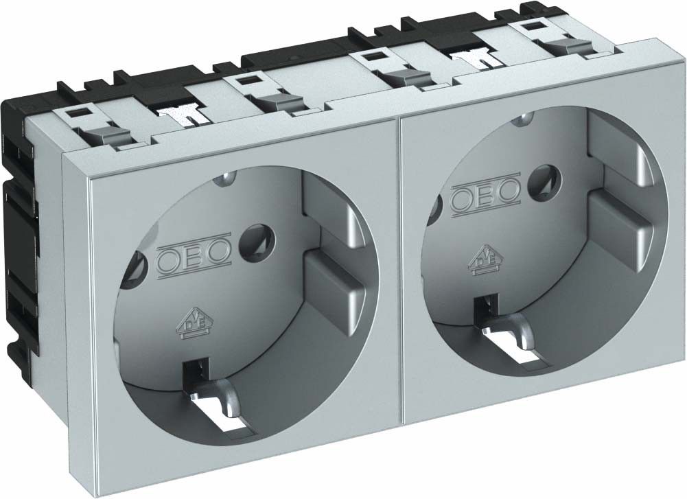 Steckdose 0 Grad, 2-fach STD-D0 AL2