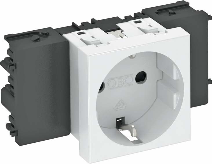 Steckdose 0 Grad, 1-fach STD-D0C MZGN1