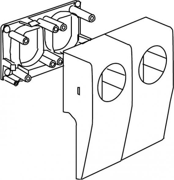 Doppel-Schuko-Steckdose 886.3.3 Doppel-Schuko-Steckdose 886.3.3