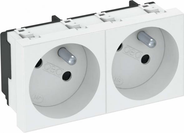 Steckdose 33 Grad, 2-fach STD-F3 RW2 Steckdose 33 Grad, 2-fach STD-F3 RW2