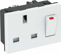 Steckdose 0 Grad, 1-fach STD-BS0G RW1.5