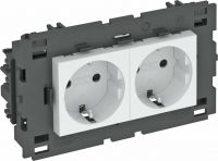 Steckdose 0 Grad, 2-fach STD-D0C8 SRO2