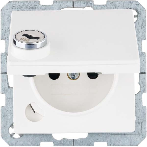 Steckdose 6768116089 polarweiß samt Steckdose 6768116089 polarweiß samt