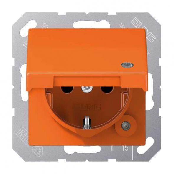 SCHUKO-Steckdose 16 A 250V ABAS 1520 KLKO O SCHUKO-Steckdose 16 A 250V ABAS 1520 KLKO O