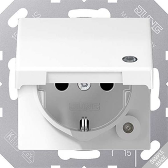 SCHUKO-Steckdose 16 A 250V AS 1520 BFKLKO GN SCHUKO-Steckdose 16 A 250V AS 1520 BFKLKO GN