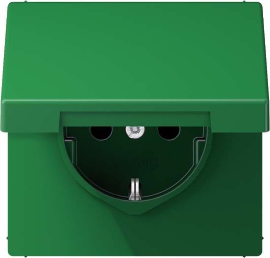SCHUKO-Steckdose 16 A 250V LS 1520 BFKL GN SCHUKO-Steckdose 16 A 250V LS 1520 BFKL GN