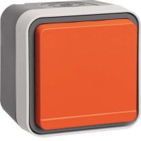 Steckdose 47403527 orange-grau