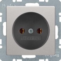 Steckdose 6161036084 alu samt lackiert