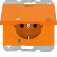 SCHUKO Steckdose 41517124 orange glänzend Aufdruck BSV