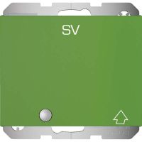 SCHUKO-Steckdose 41517113 grün glänzend