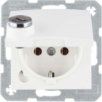 SCHUKO-Steckdose 41631909 polarweiß matt