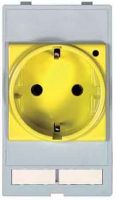 VDE Steckdose gelb 4000-68000-0020000