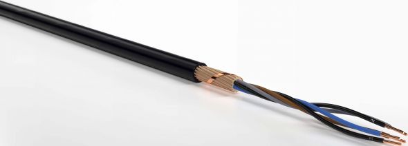 Erdkabel geschirmt NYCY 5x4mm² / 4mm² RE Schnittlänge Erdkabel geschirmt NYCY 5x4mm² / 4mm² RE Schnittlänge