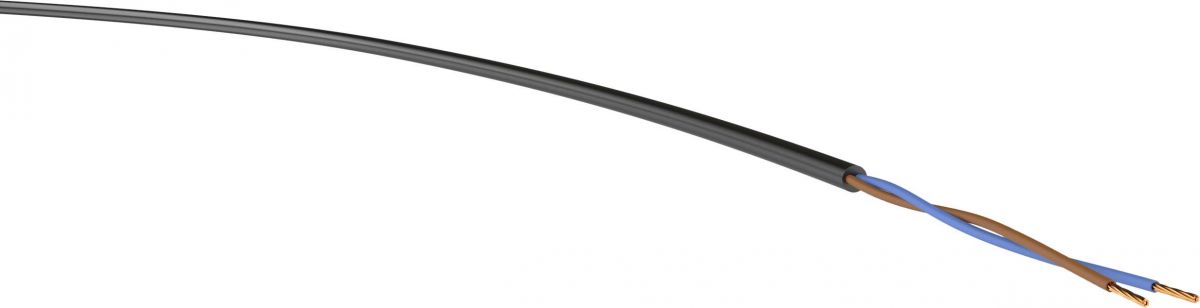 H03VV-F 2x0,75mm² schwarz Trommel 1000m H03VV-F 2x0,75mm² schwarz Trommel 1000m